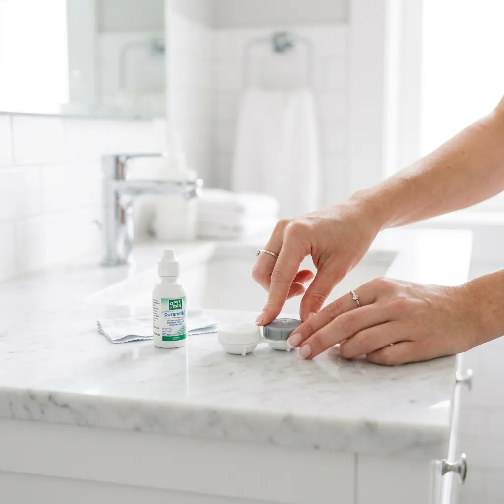 Безопасност при контактни лещи: Пълен списък за хигиена